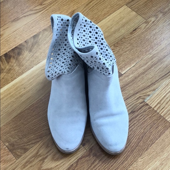 Michael Kors suede booties size 6 worn twice - Picture 2 of 6